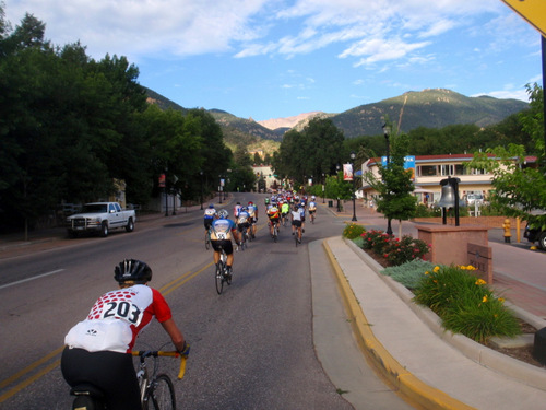 We're off to the races up Pike's Peak.